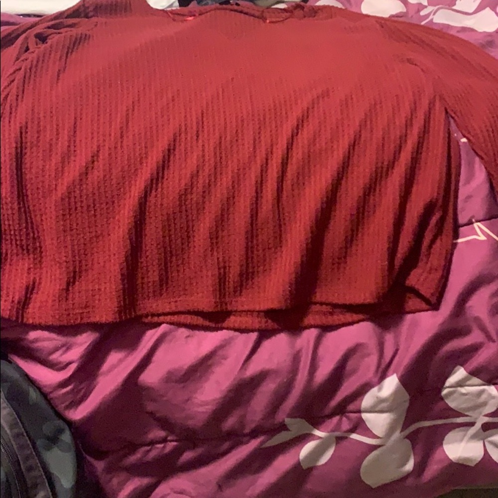 A long sleeve shirt